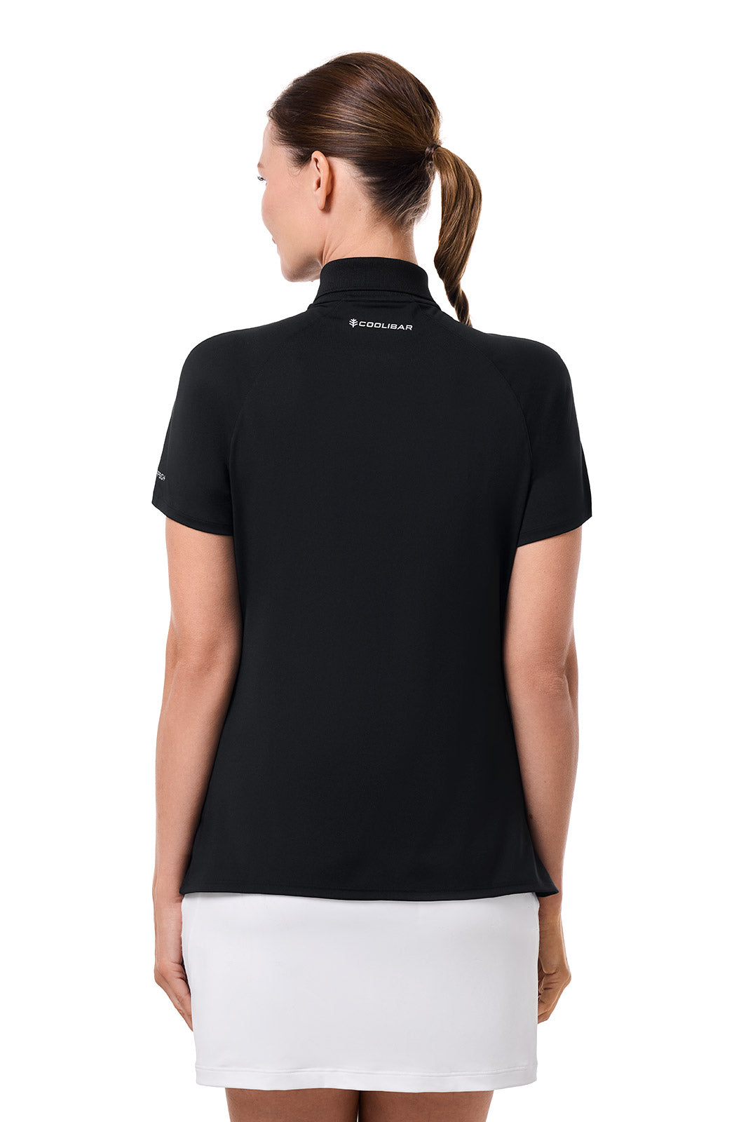 CourtLine Short Sleeve Polo | Black