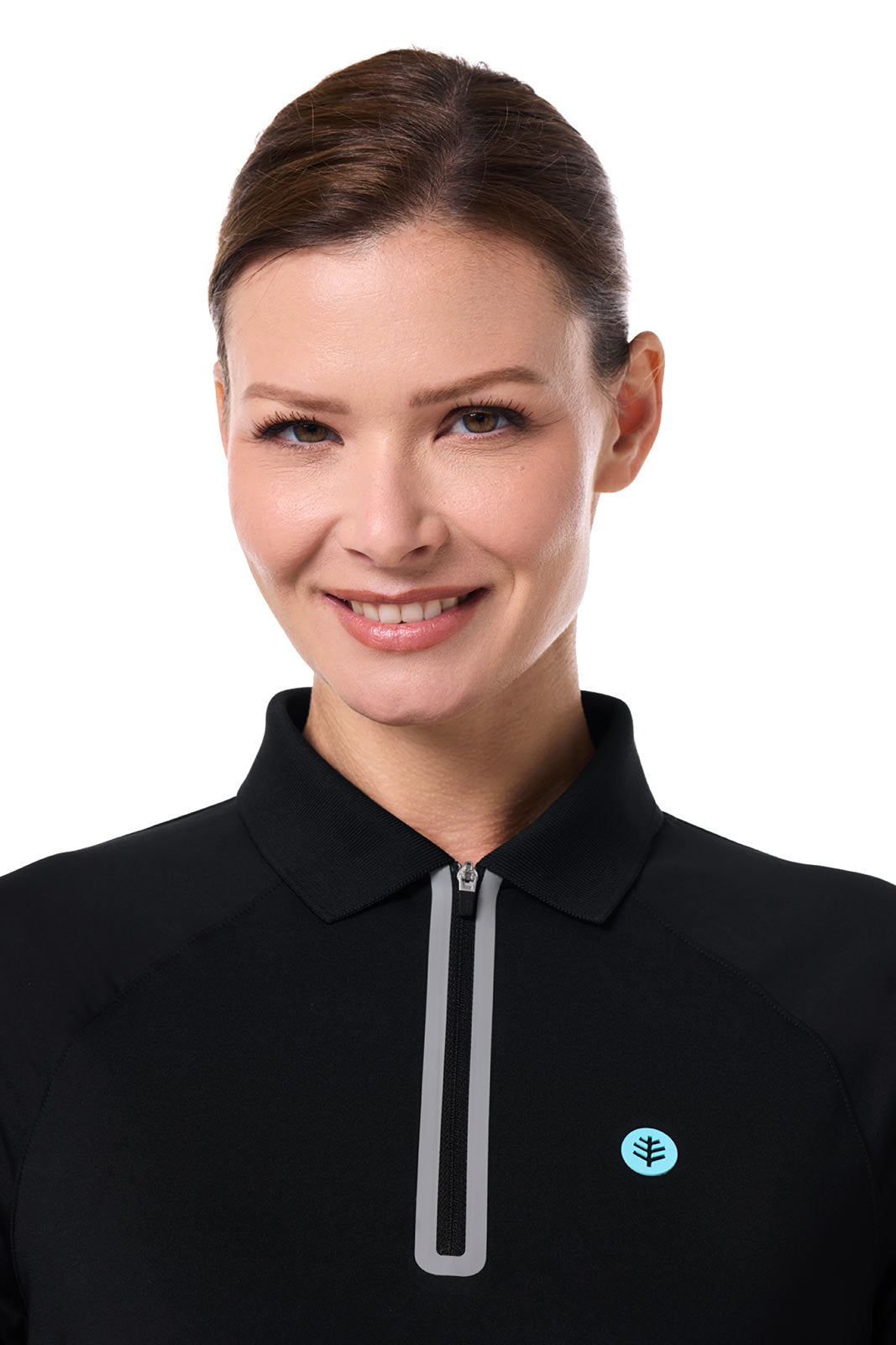 CourtLine Short Sleeve Polo | Black