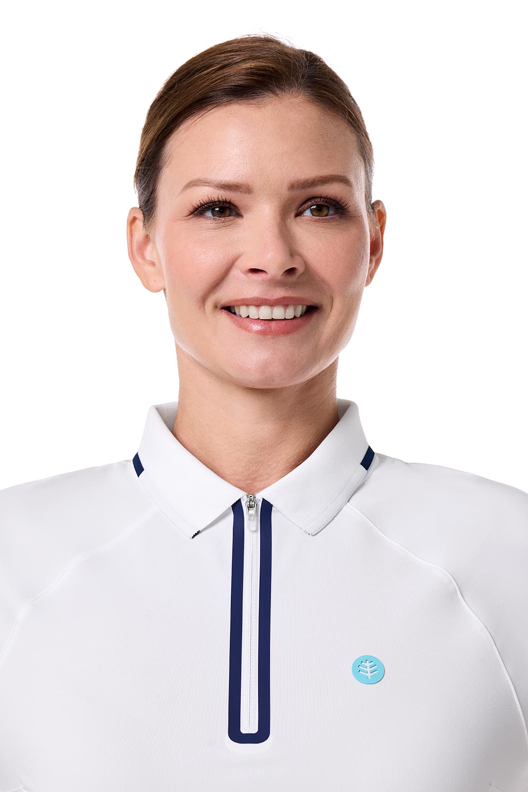 CourtLine Short Sleeve Polo | White