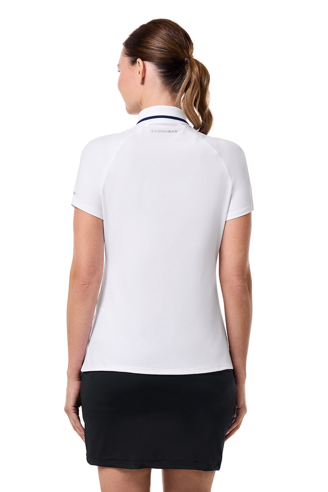 CourtLine Short Sleeve Polo | White