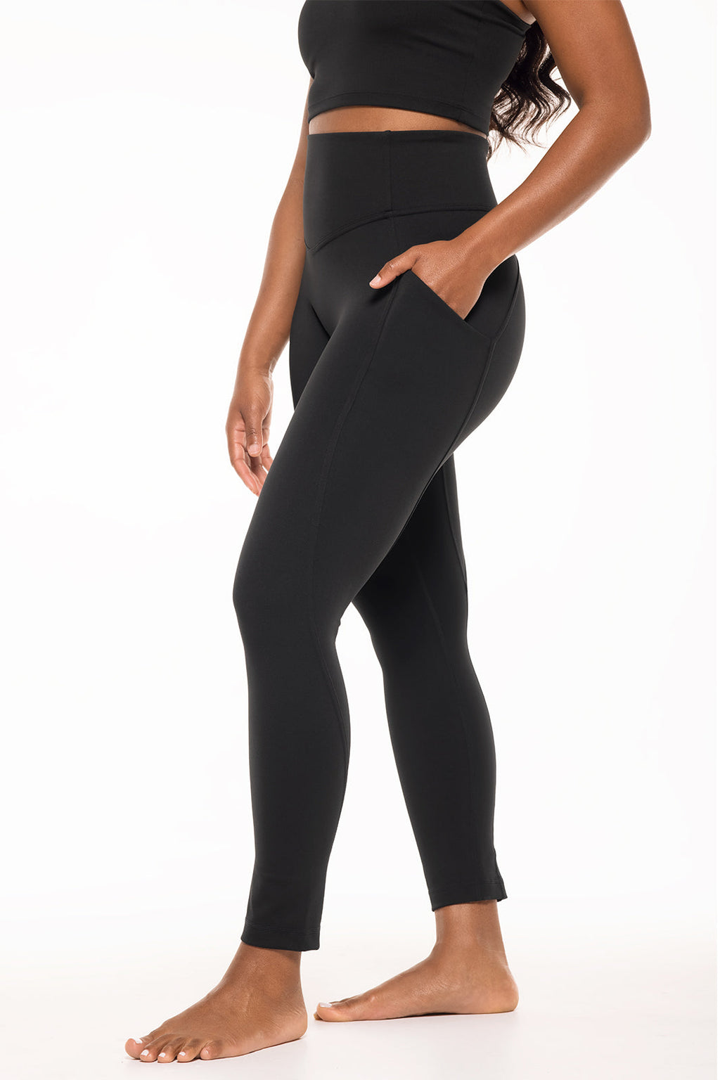 Women's Ananda Yoga Legging | Black
