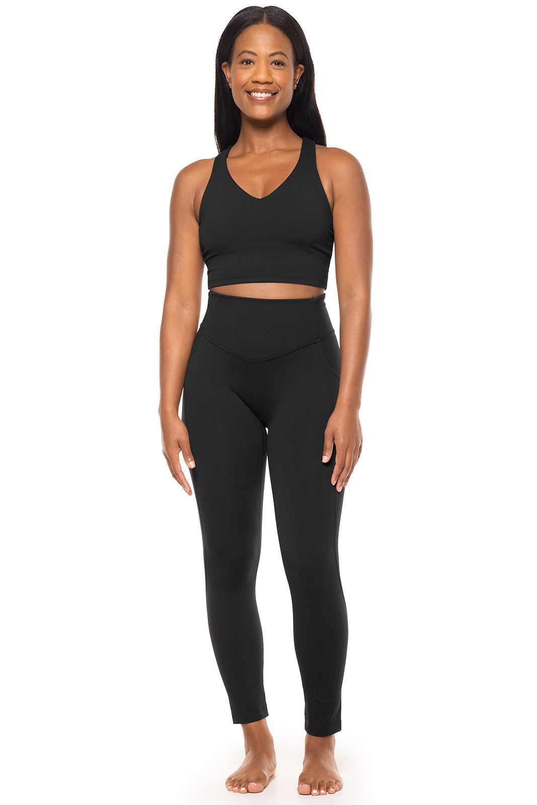 Women's Ananda Yoga Legging | Black