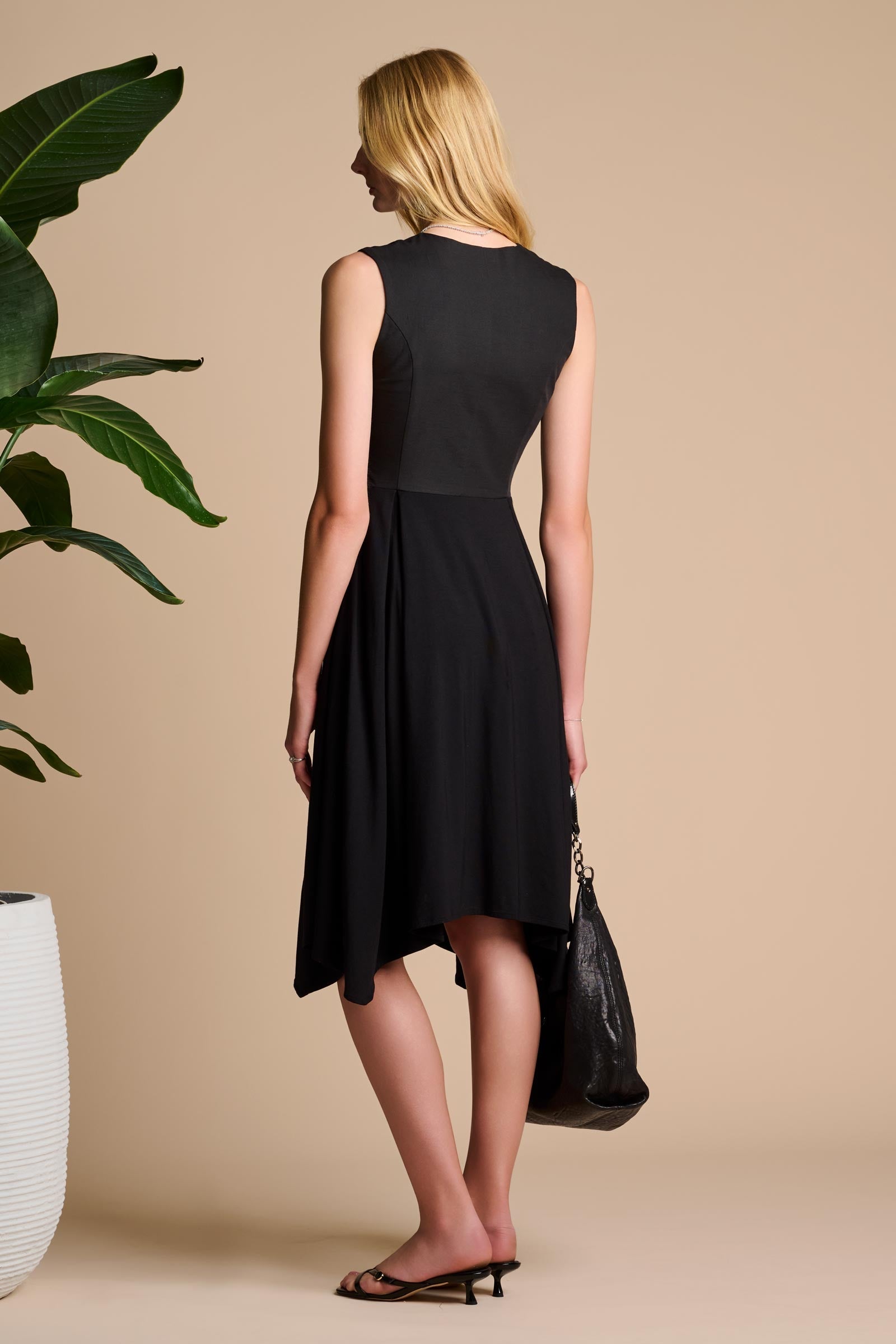 Monroe 2.0 Midi Dress | Black