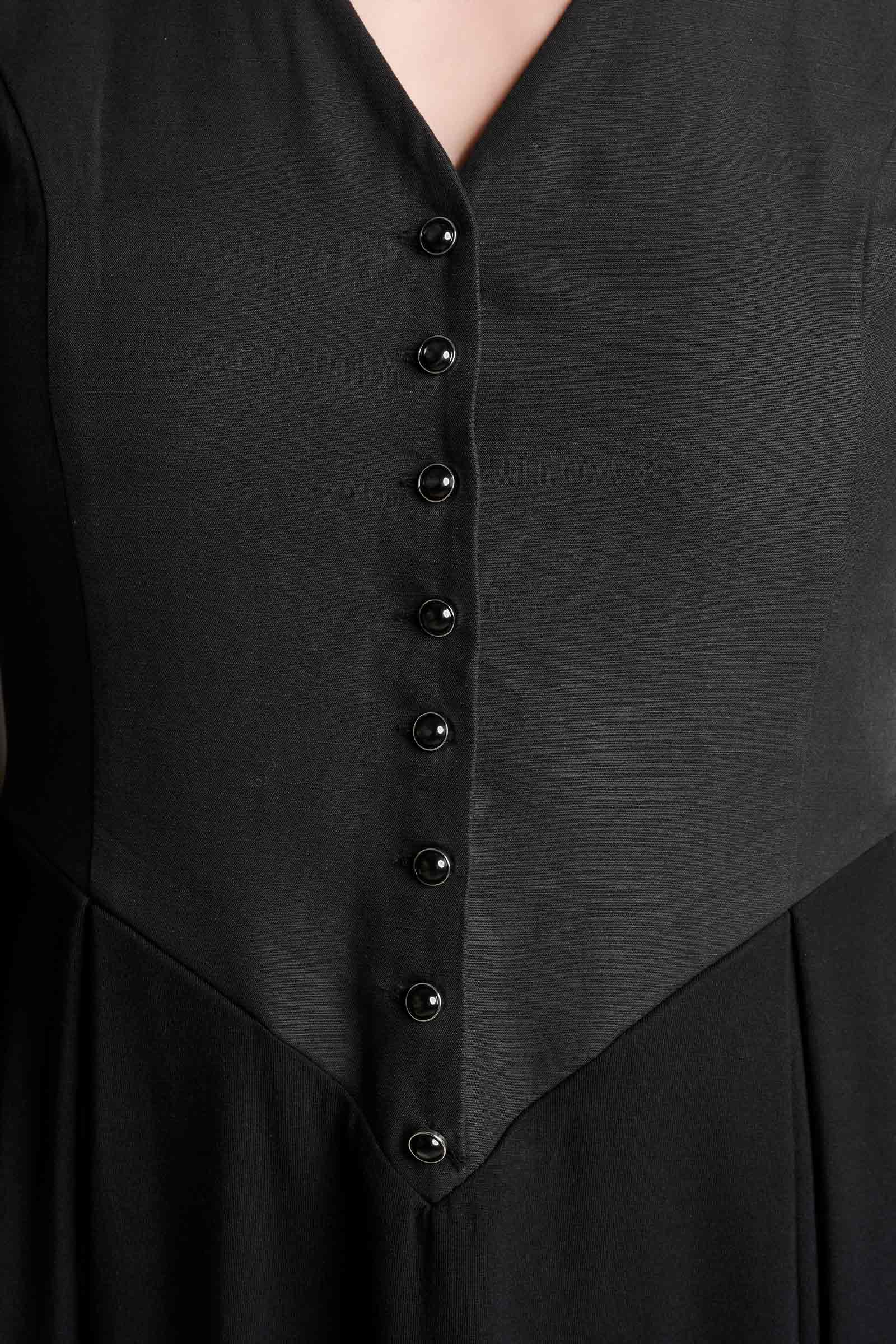 Monroe 2.0 Midi Dress | Black