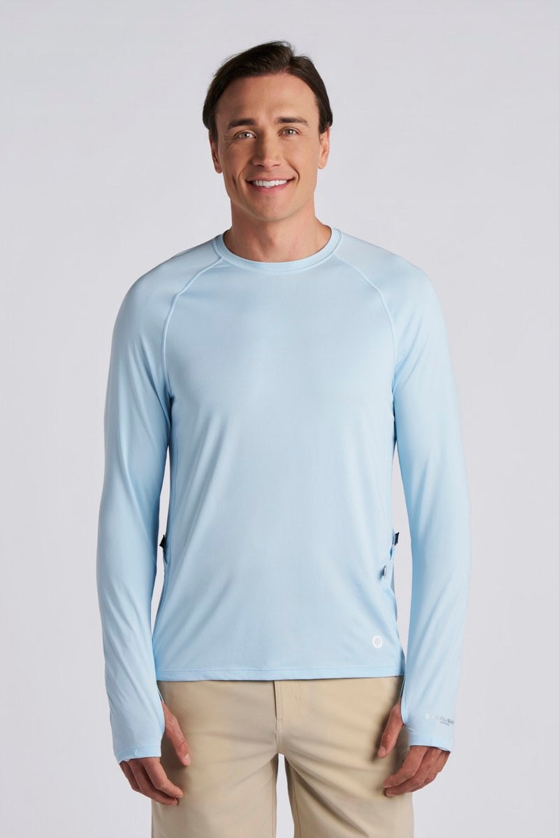 Men's Lighthouse Point Fishing Tee | Light Blue