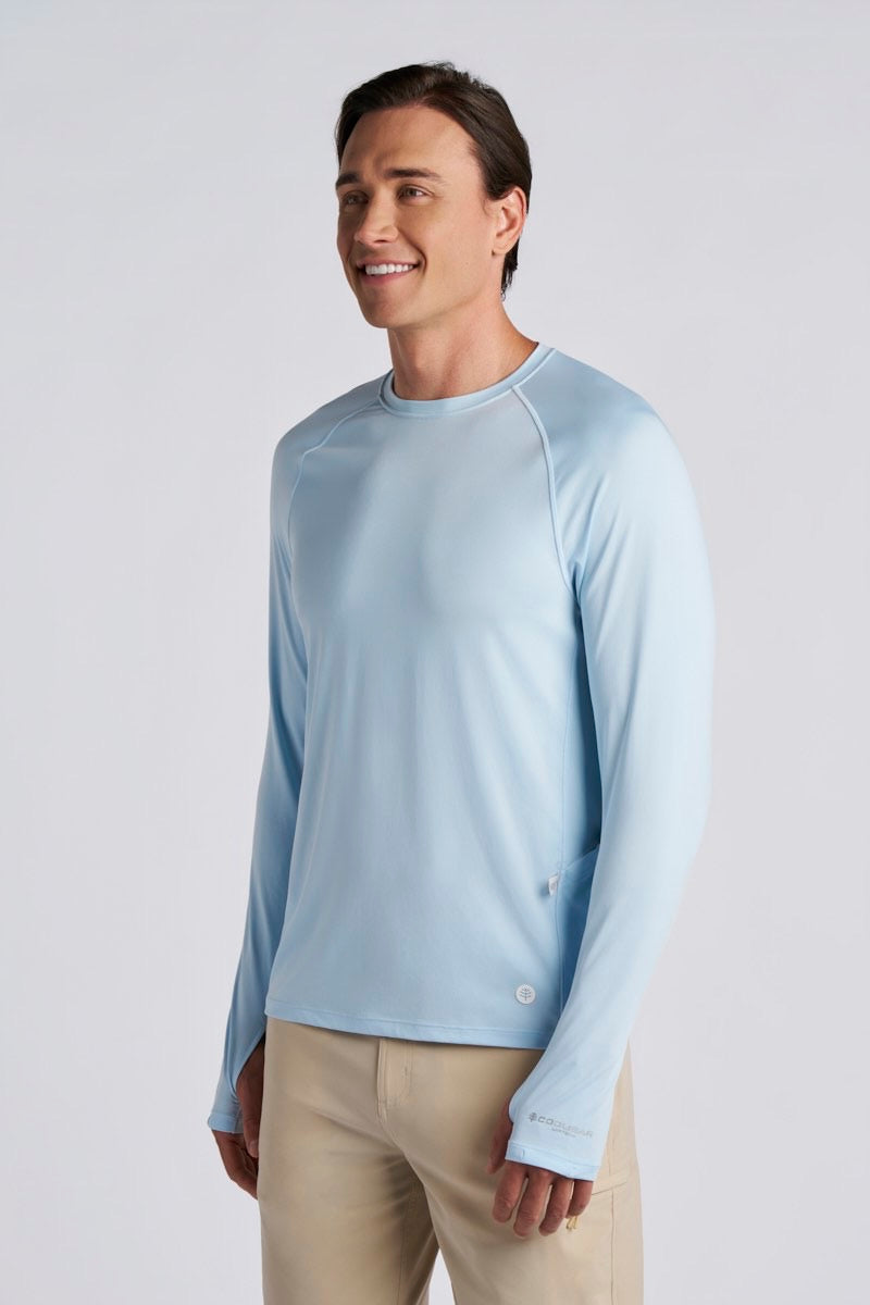 Men's Lighthouse Point Fishing Tee | Light Blue