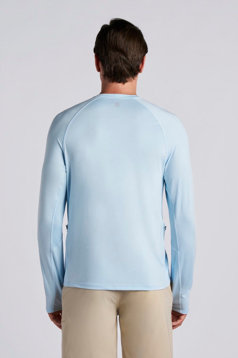 Men's Lighthouse Point Fishing Tee | Light Blue
