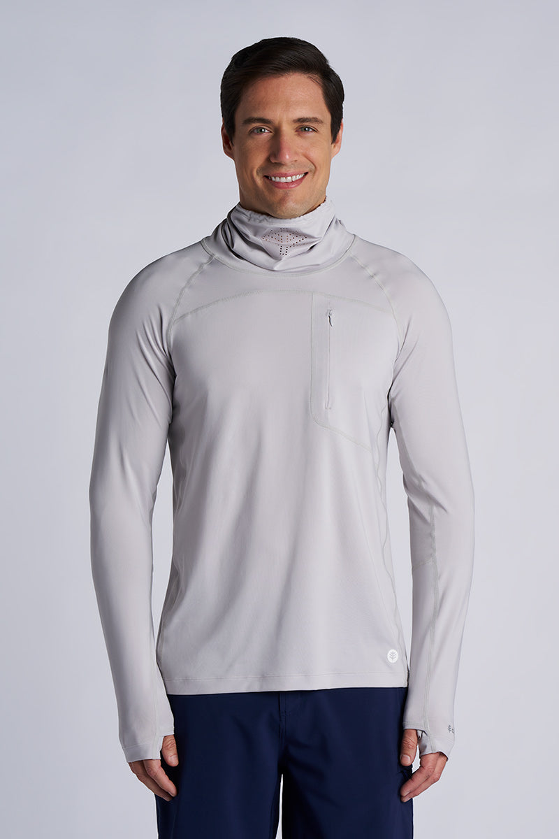 Men's Andros Vented Fishing T-Shirt | Sleek Grey