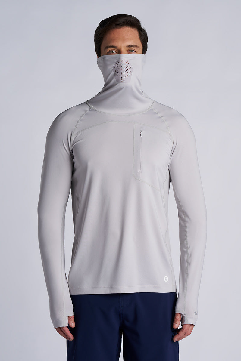 Men's Andros Vented Fishing T-Shirt | Sleek Grey