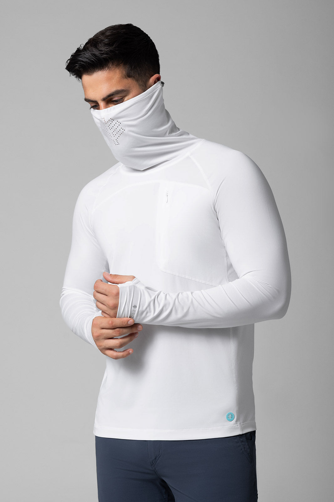 Men's Andros Vented Fishing T-Shirt | White
