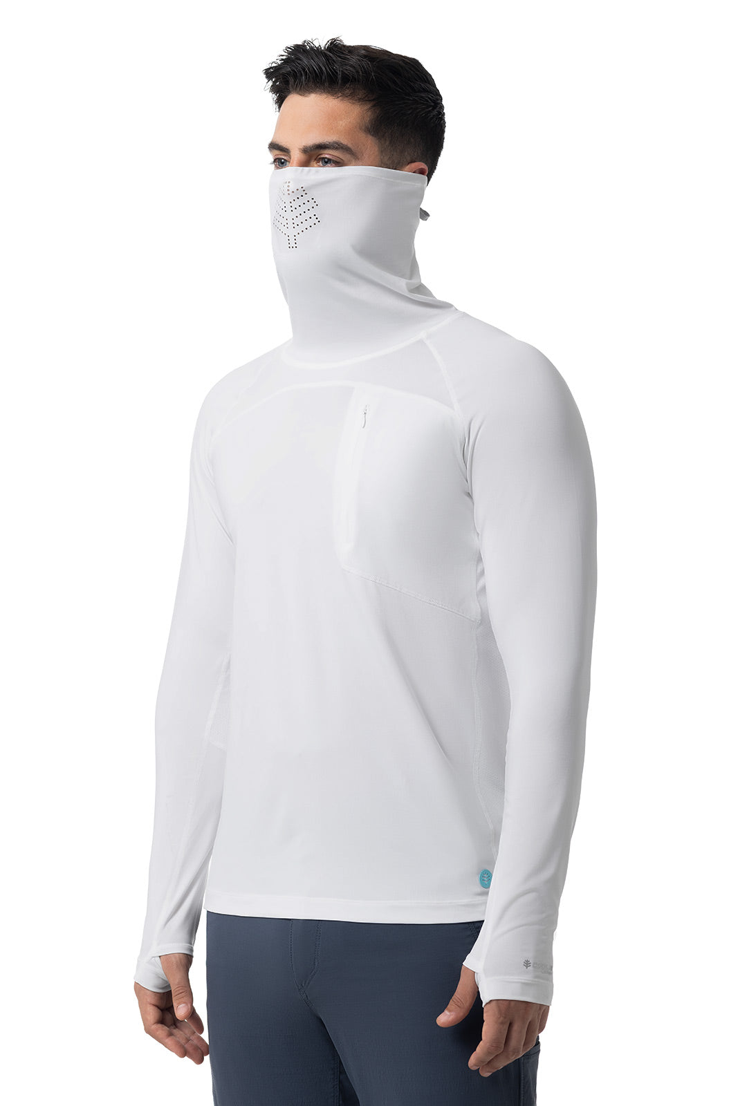 Men's Andros Vented Fishing T-Shirt | White