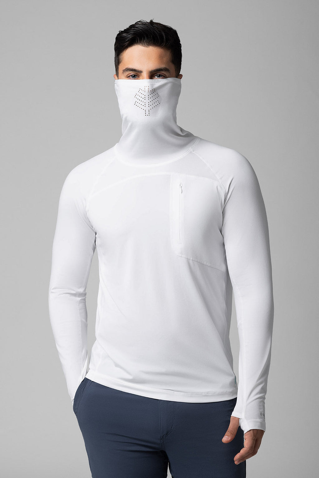 Men's Andros Vented Fishing T-Shirt | White