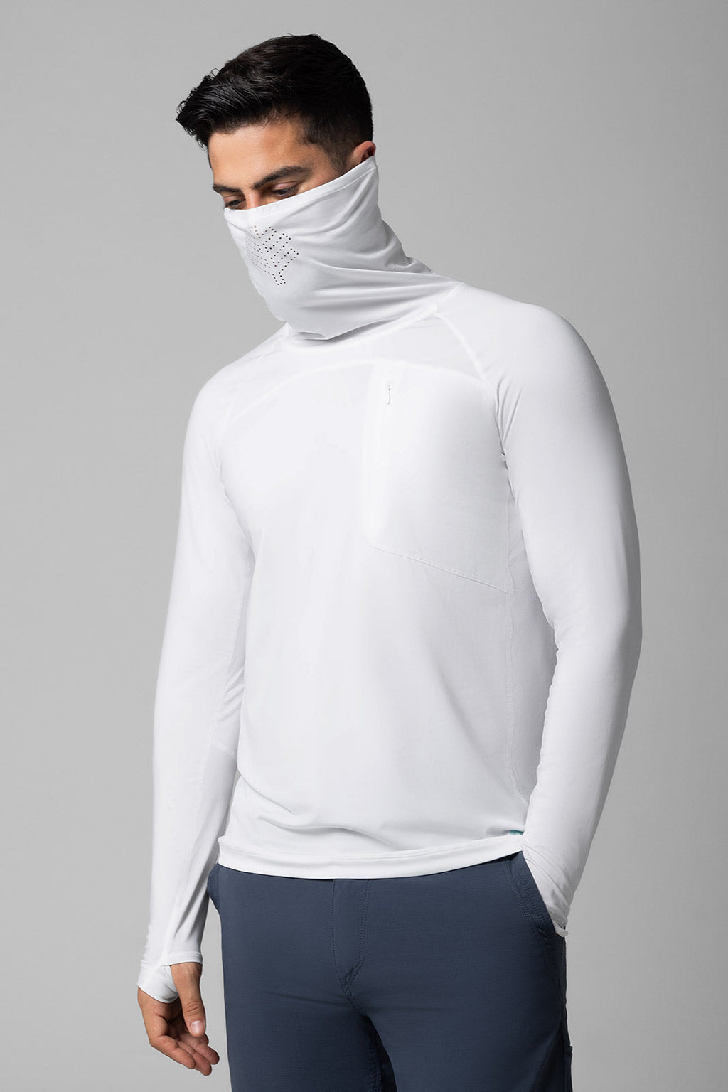 Men's Andros Vented Fishing T-Shirt | White