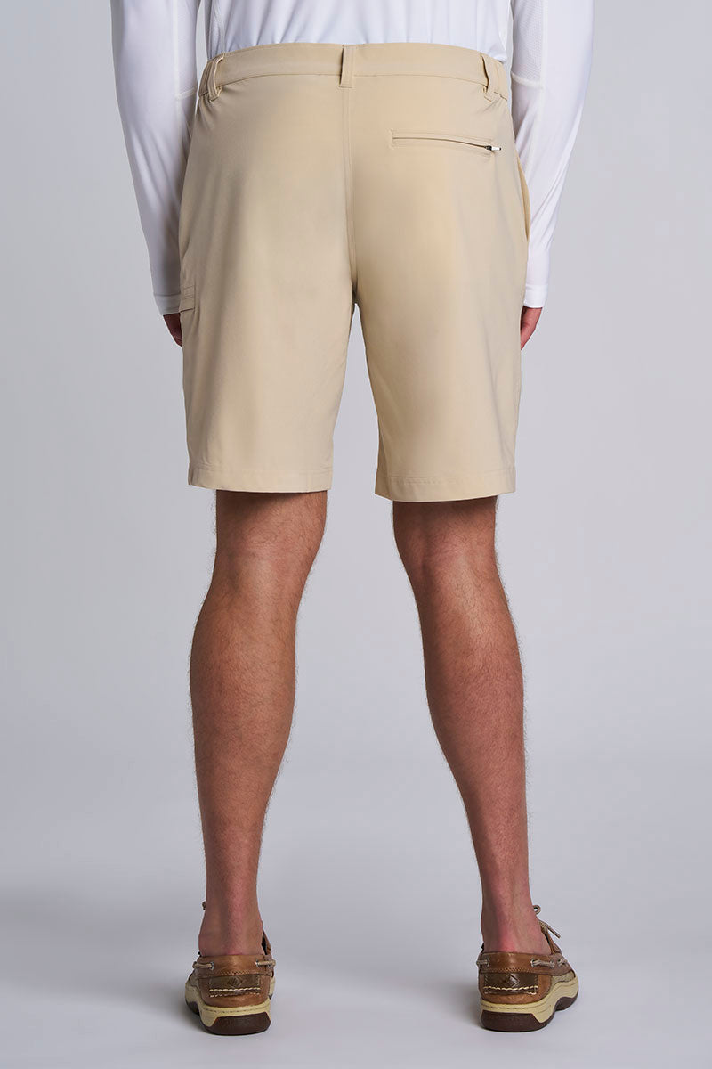 Men's Fisher Island Fishing & Boating Shorts | Pale Khaki