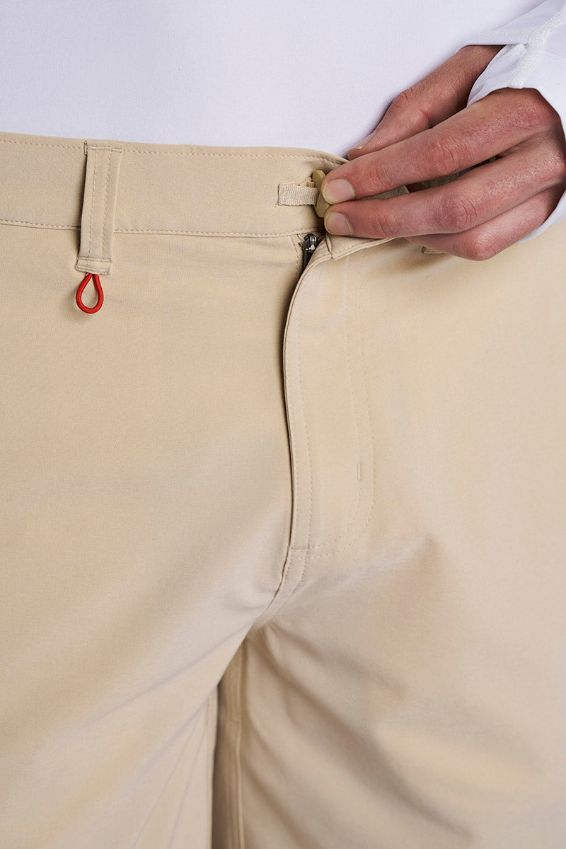 Men's Fisher Island Fishing & Boating Shorts | Pale Khaki
