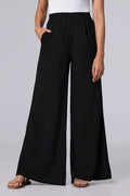 Women's Leros Wide Leg Pants | Black