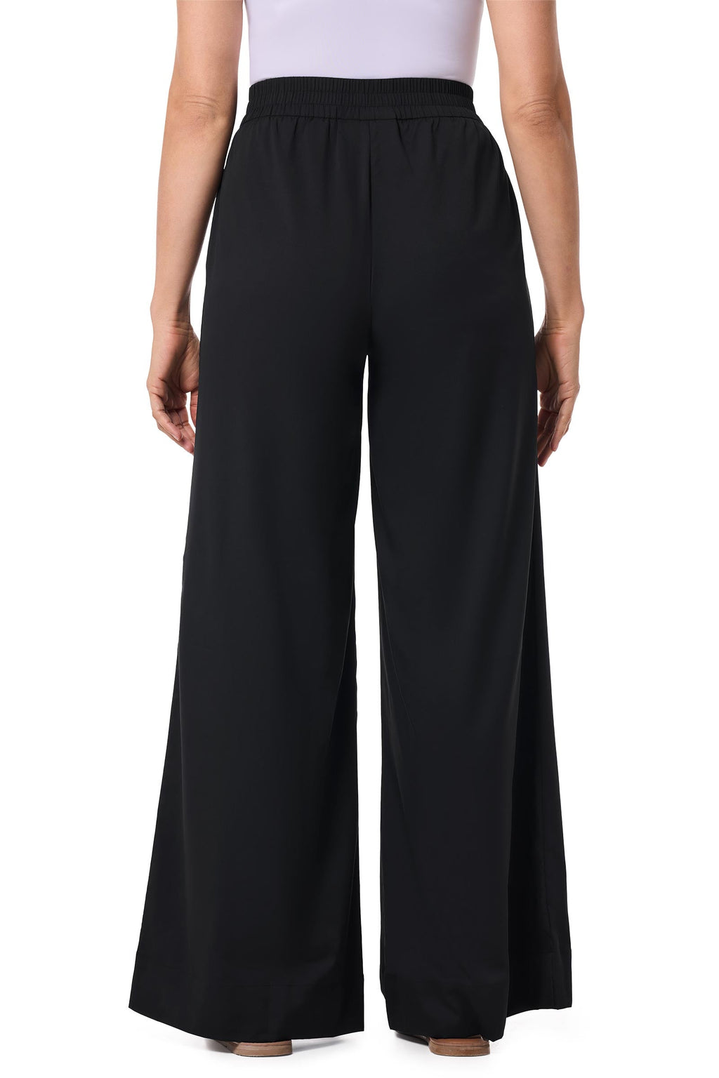 Women's Leros Wide Leg Pants | Black