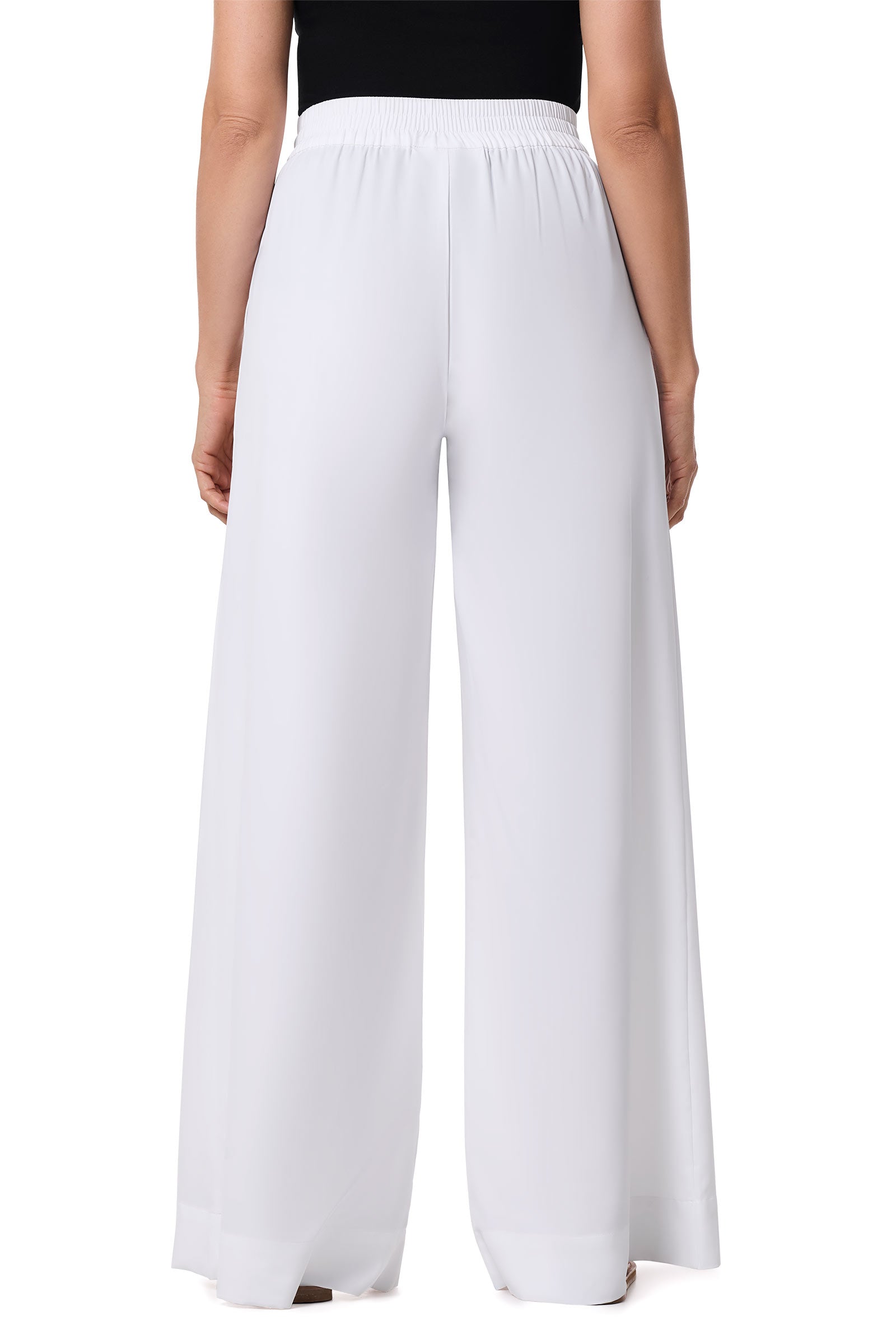 Women's Leros Wide Leg Pants | White