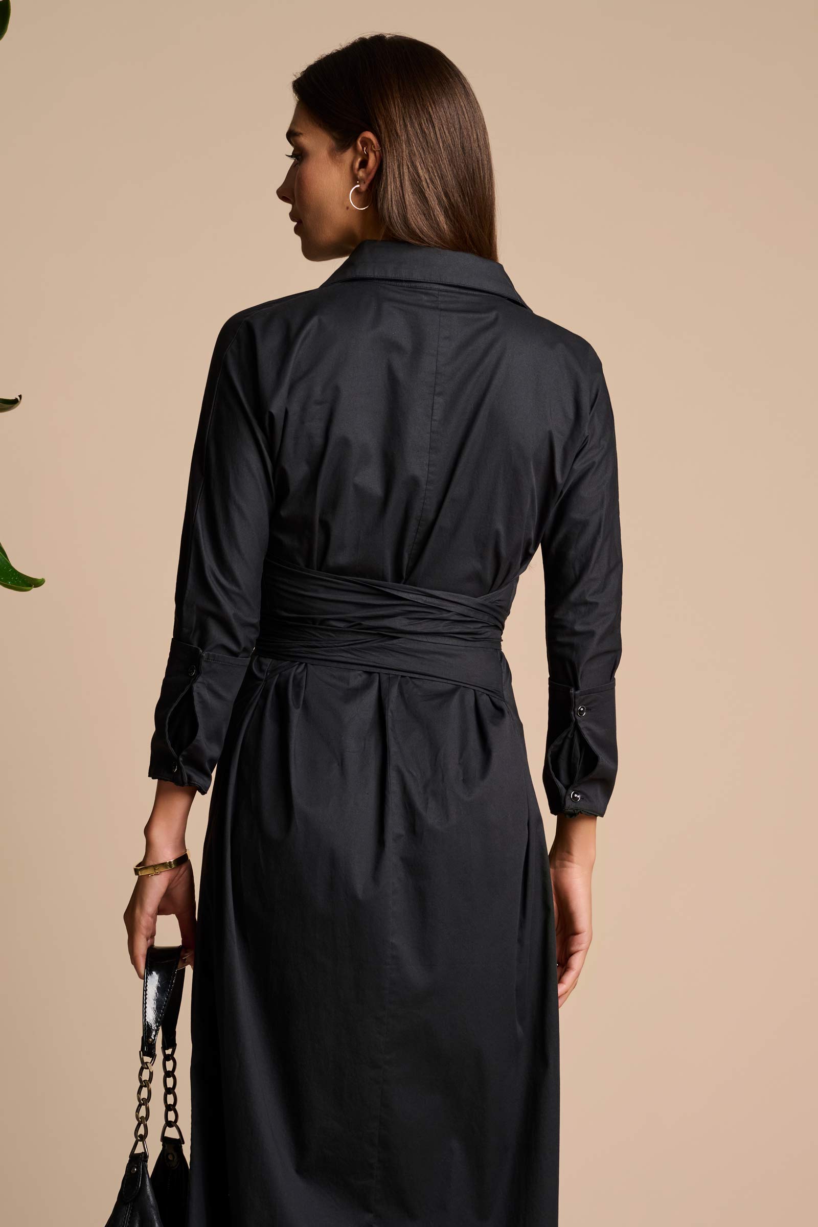 The Captiva 2.0 Shirt Dress | Black