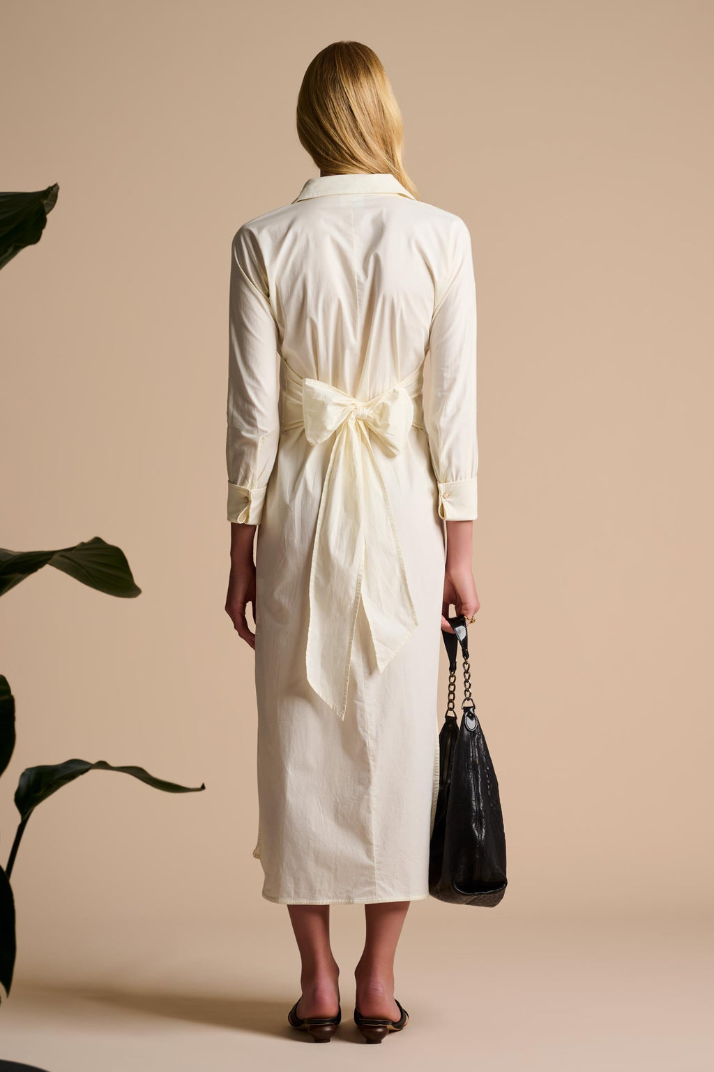 The Captiva 2.0 Shirt Dress | Vanilla