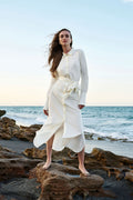 The Captiva 2.0 Shirt Dress | Vanilla