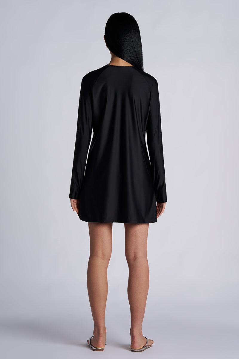 Women's Seacoast Crew Cover Up Dress | Black