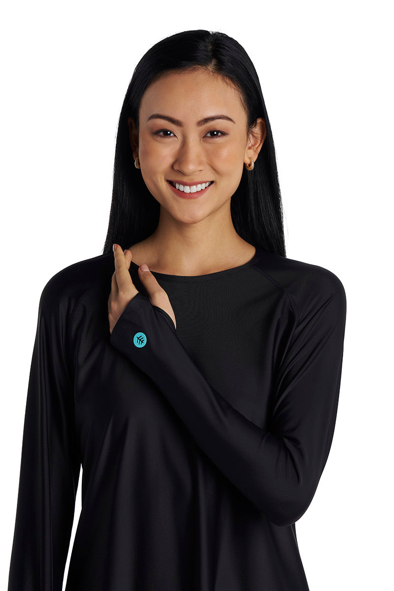 Women's Seacoast Crew Cover Up Dress | Black