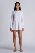 Women's Seacoast Crew Cover Up Dress | White