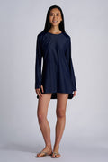 Women's Seacoast Crew Cover Up Dress | Navy