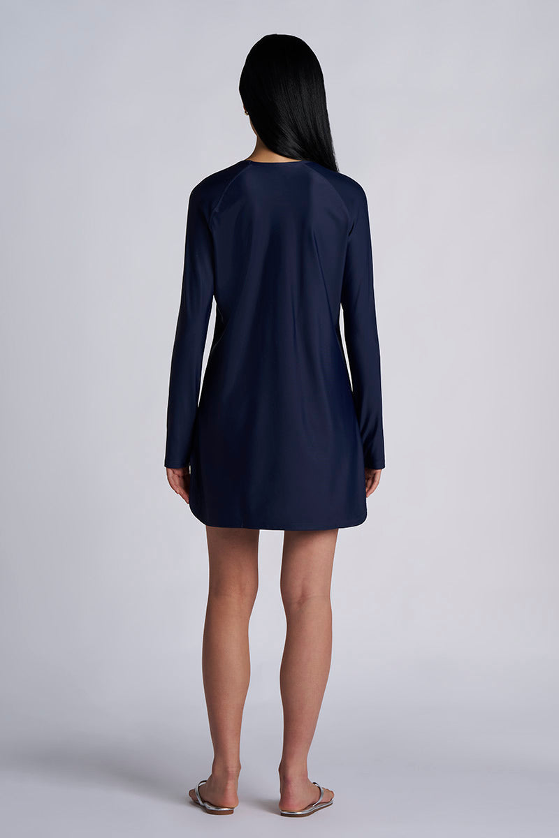 Women's Seacoast Crew Cover Up Dress | Navy