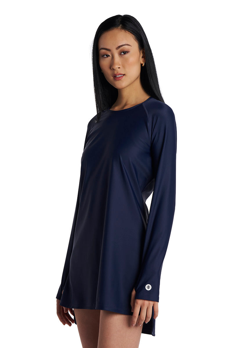Women's Seacoast Crew Cover Up Dress | Navy