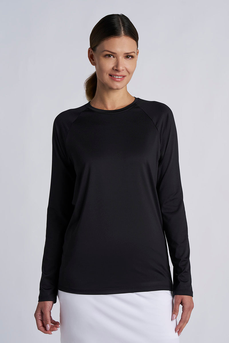Suntect Shield Long Sleeve T-Shirt | Black