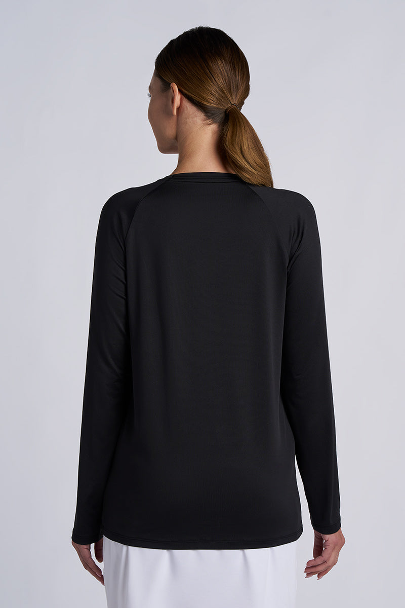Suntect Shield Long Sleeve T-Shirt | Black