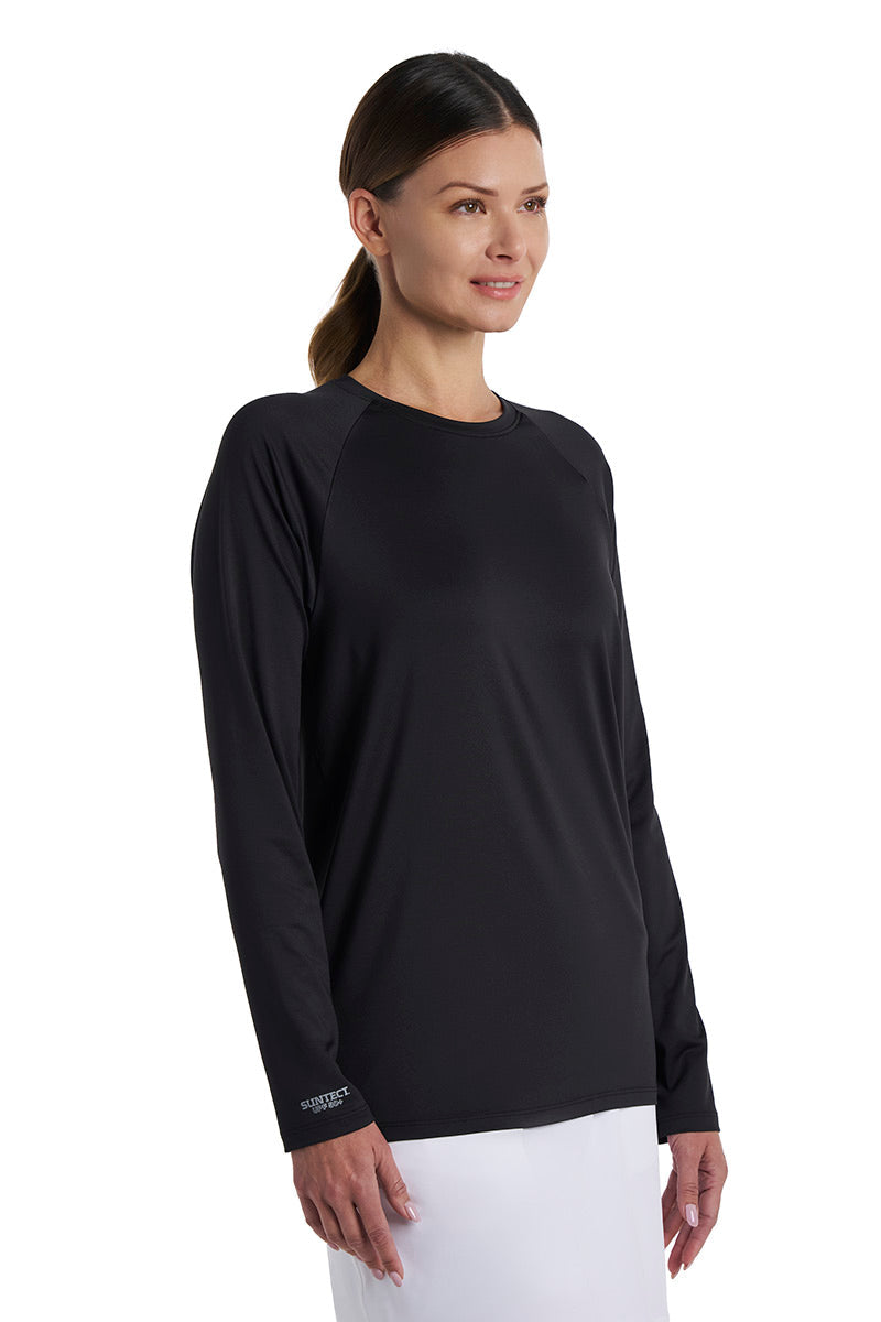 Suntect Shield Long Sleeve T-Shirt | Black