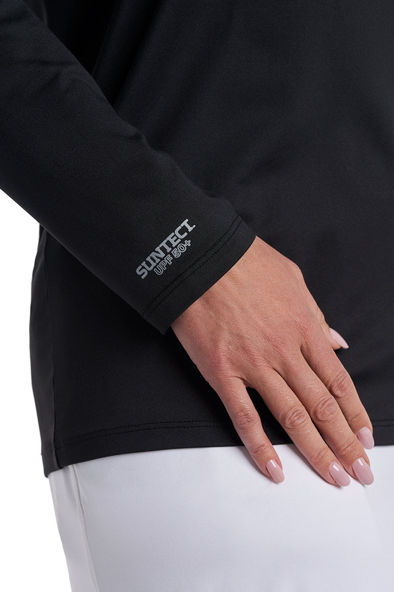 Suntect Shield Long Sleeve T-Shirt | Black