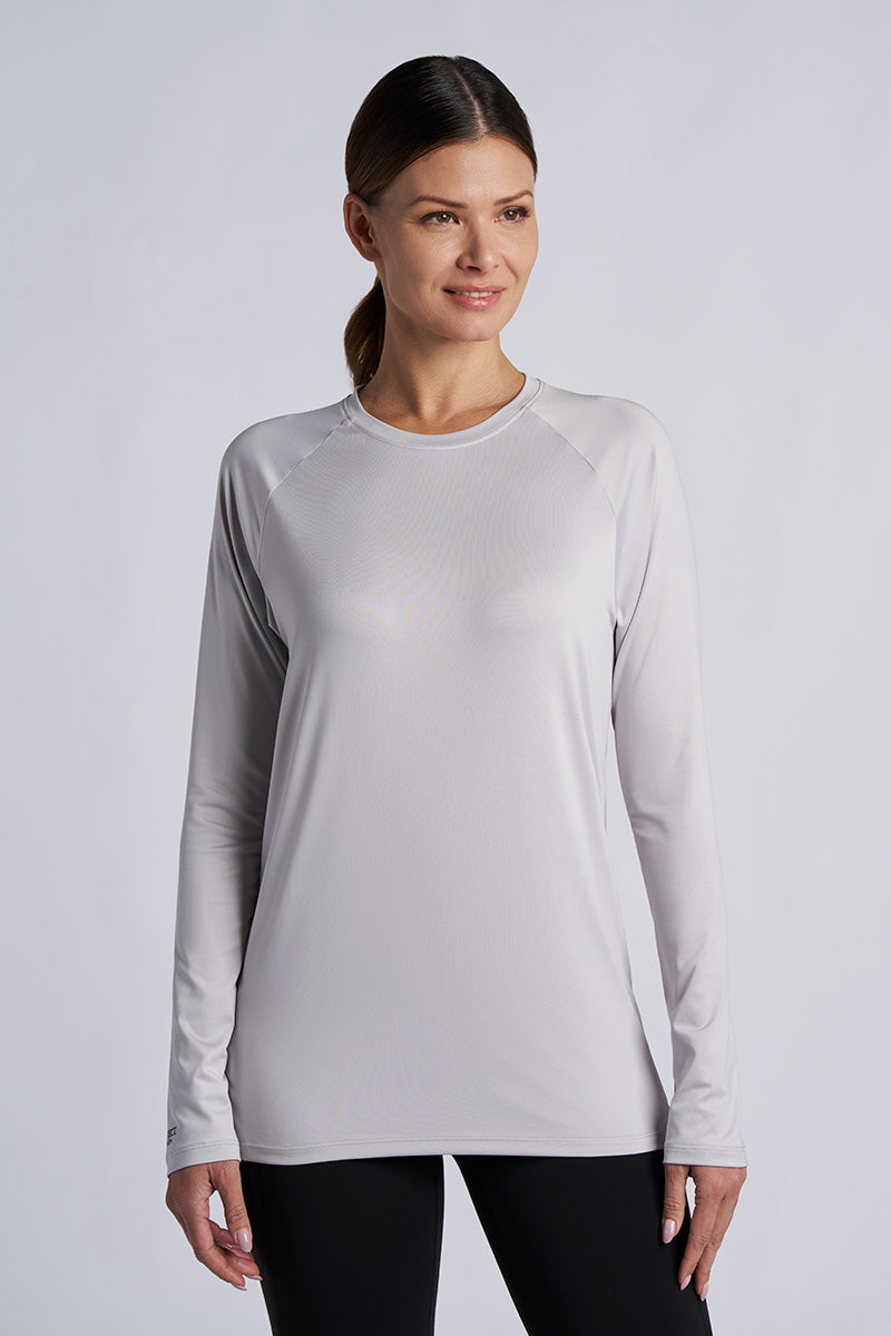 Suntect Shield Long Sleeve T-Shirt | Sleek Grey