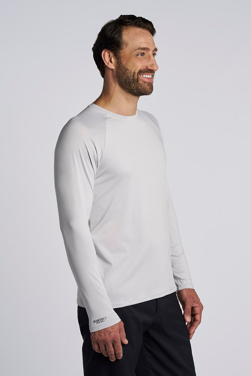 Suntect Shield Long Sleeve T-Shirt | Sleek Grey