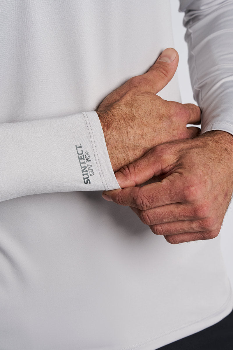 Suntect Shield Long Sleeve T-Shirt | Sleek Grey