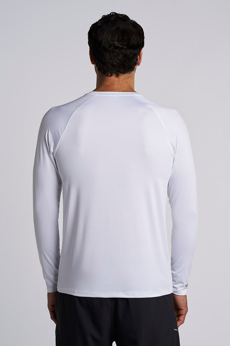 Suntect Shield Long Sleeve T-Shirt | White