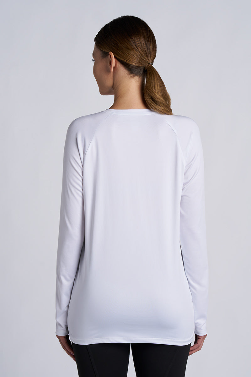 Suntect Shield Long Sleeve T-Shirt | White
