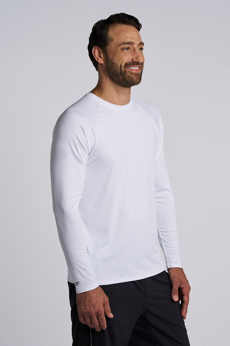 Suntect Shield Long Sleeve T-Shirt | White