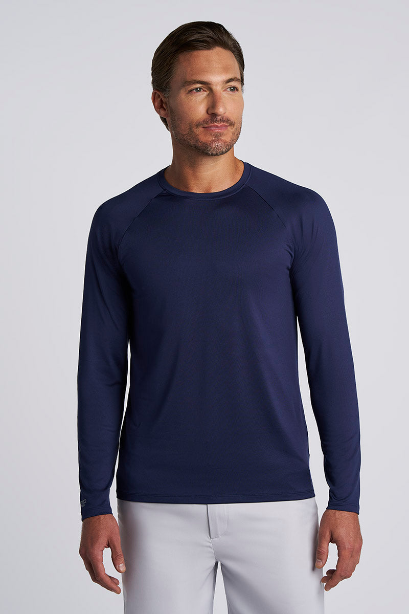Suntect Shield Long Sleeve T-Shirt | Navy