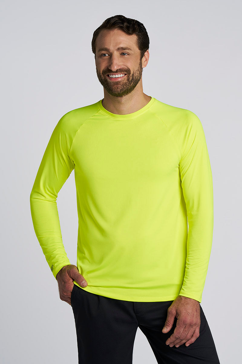 Suntect Shield Long Sleeve T-Shirt | Yellow