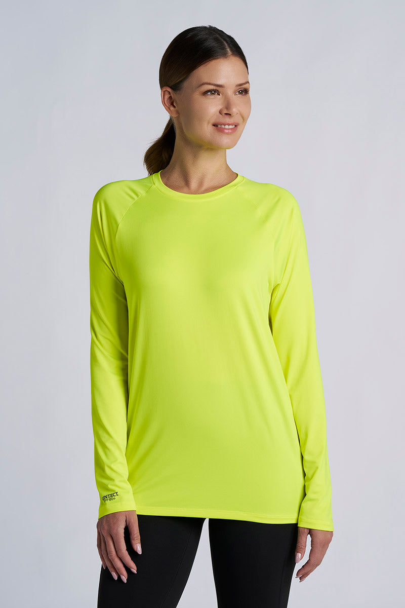 Suntect Shield Long Sleeve T-Shirt | Yellow