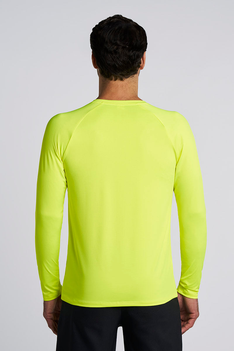 Suntect Shield Long Sleeve T-Shirt | Yellow
