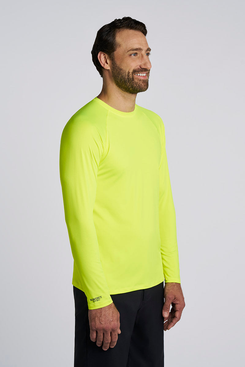 Suntect Shield Long Sleeve T-Shirt | Yellow