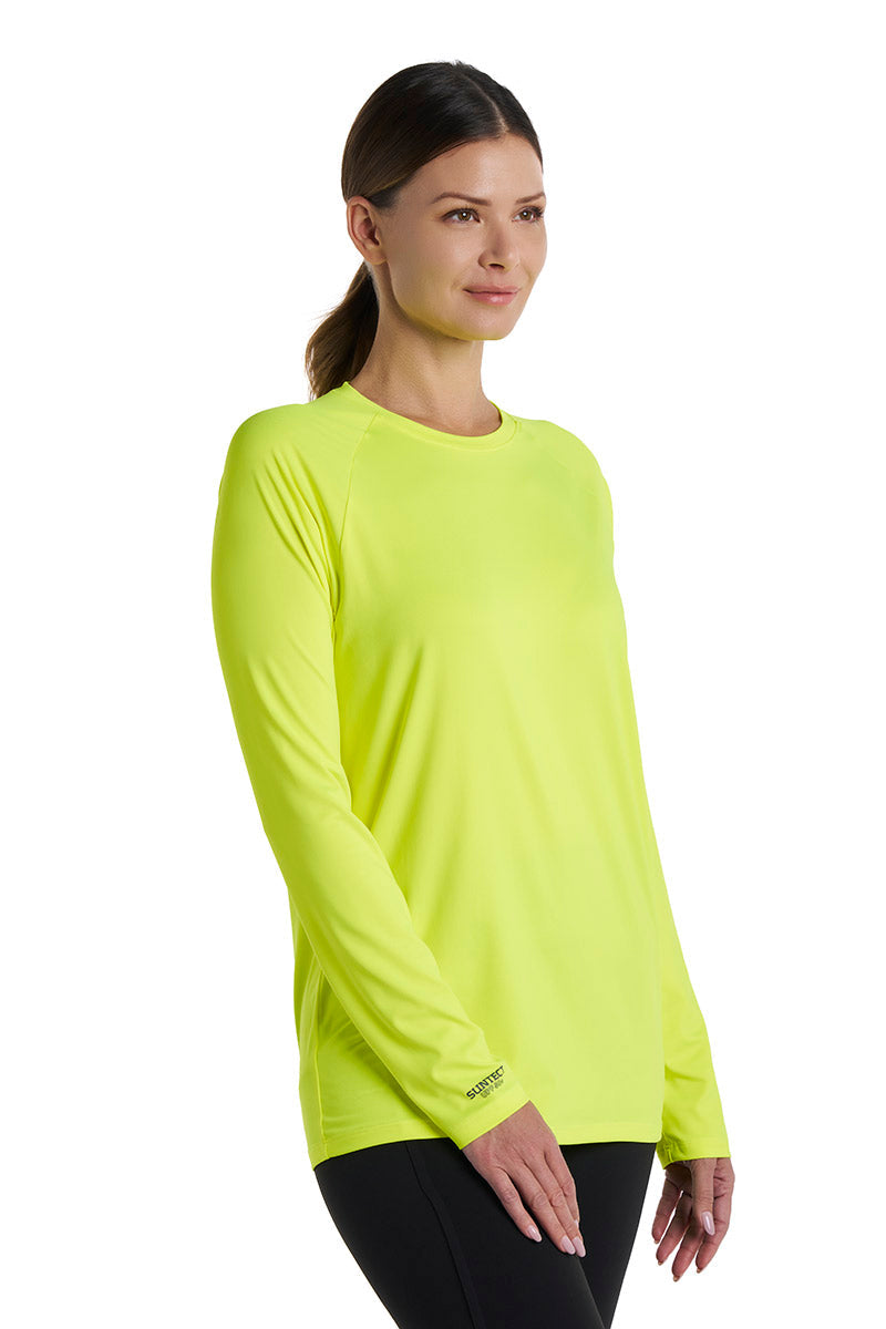 Suntect Shield Long Sleeve T-Shirt | Yellow