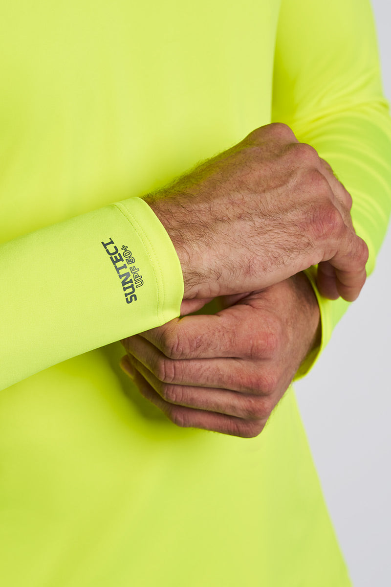 Suntect Shield Long Sleeve T-Shirt | Yellow