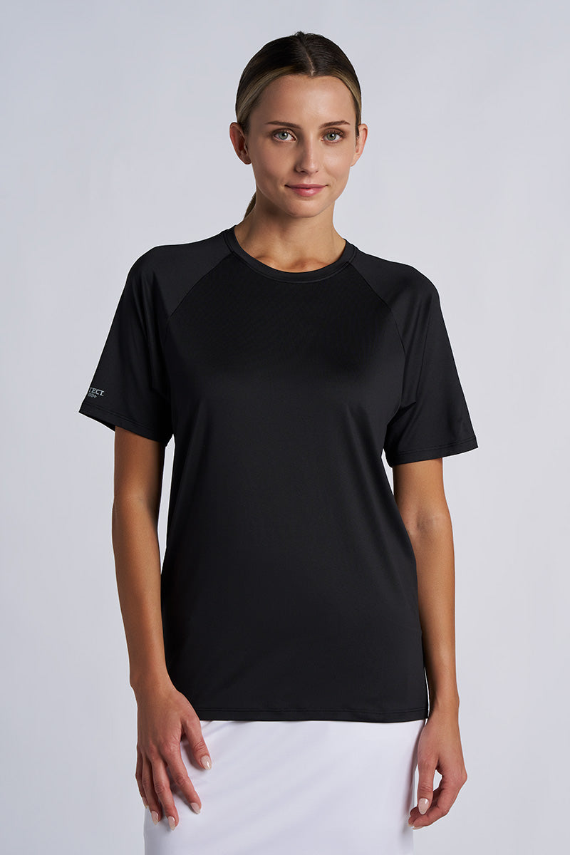 Suntect Shield Short Sleeve T-Shirt | Black