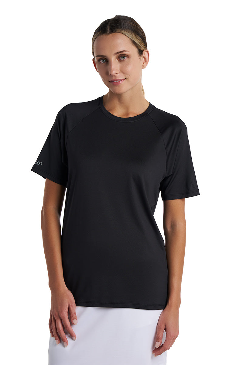 Suntect Shield Short Sleeve T-Shirt | Black